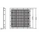 Сливная решетка (плитка) Aquaviva EM2812