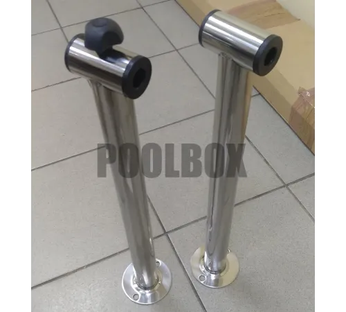 Опора фланцевая штанги ролика из нерж. стали Flexinox (компл. 2 шт.)