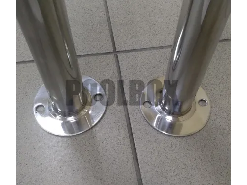 Опора фланцевая штанги ролика из нерж. стали Flexinox (компл. 2 шт.)