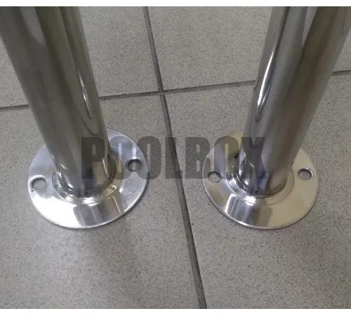 Опора фланцевая штанги ролика из нерж. стали Flexinox (компл. 2 шт.)