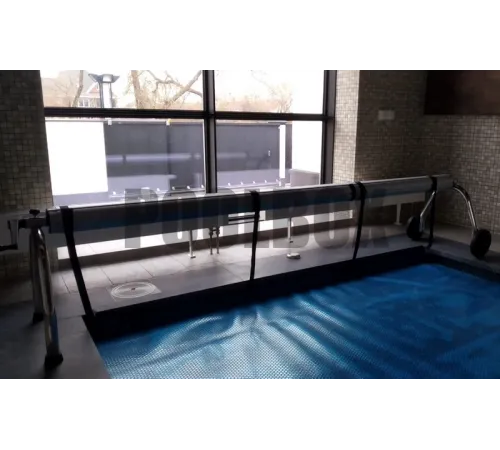 Сматывающее устройство из нержавеющей стали Flexinox с колесными опорами