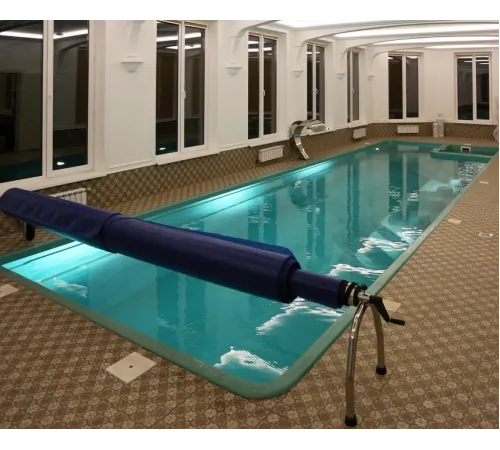 Сматывающее устройство из нержавеющей стали Flexinox с колесными опорами