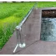 Сматывающее устройство АТ из нержавеющей стали с фланцевыми опорами (любые размеры)