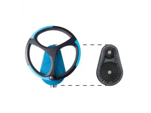 Опоры колесные (наматывающее устройство) Kokido Alux K946BX/80 c усилителем Presto (без вала)