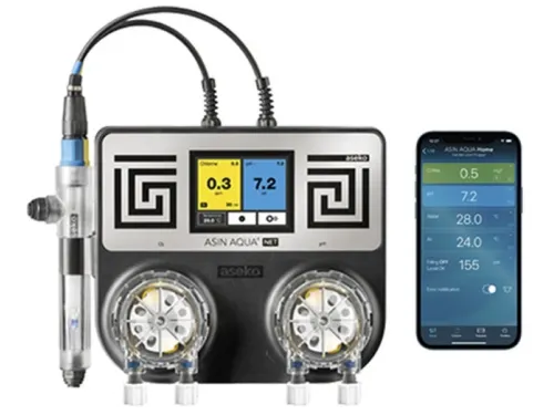Станция контроля и дозирования хим. реагентов (PH/O2) ASIN AQUA NET ASEKO