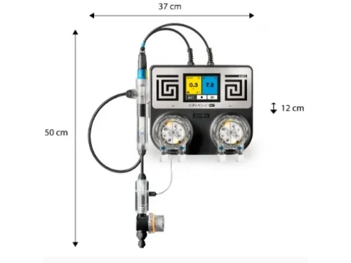 Станция контроля и дозирования хим. реагентов (PH/O2) ASIN AQUA NET ASEKO