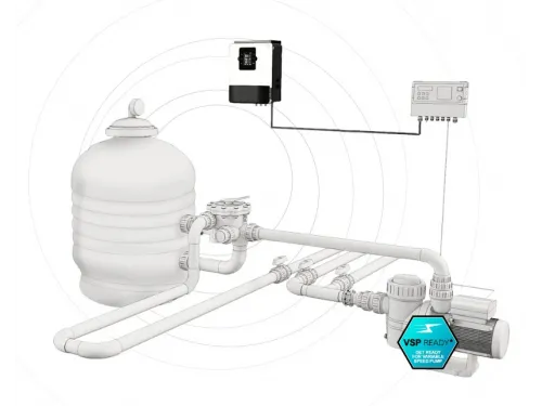Станция контроля качества воды Hayward Aquarite Plus (65 м3, 16 г/ч) + Ph