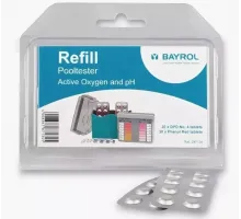 Таблетки для байроклартестера измерение PH/O2 параметров воды, Bayrol