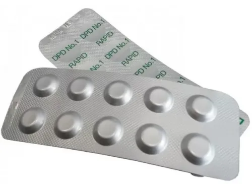 Таблетки DPD №1/Rapid (Pooltester) (10 штук) измерение параметров воды, Bayrol