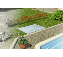 Технический приямок композитный 1,97*1,66*1,0 м. с крышкой "домик" Франмер