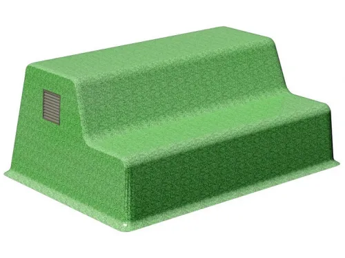 Технический приямок композитный 1,97*1,66*1,0 м. с крышкой "диван" Франмер