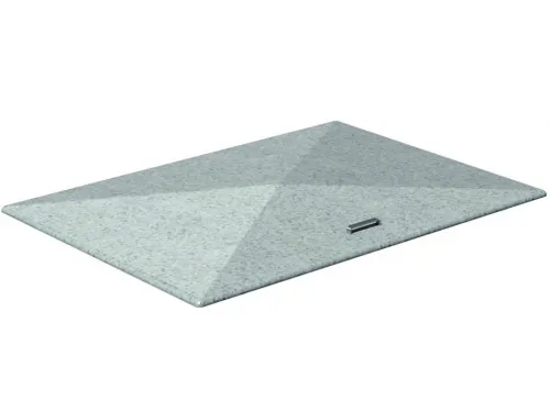 Технический приямок композитный 1,97*1,66*1,0 м. с крышкой "домик" Франмер