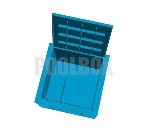 Технический приямок из полипропилена, 1,2*1,2*1,0 м., с крышкой