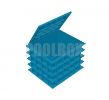 Технический приямок из полипропилена, 1,65*1,4*1,2 м., с крышкой