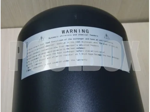 Теплообменник (75 kw) (вертик) МР МF260 AISI-304 (цвет корп.черн.) 02007009003