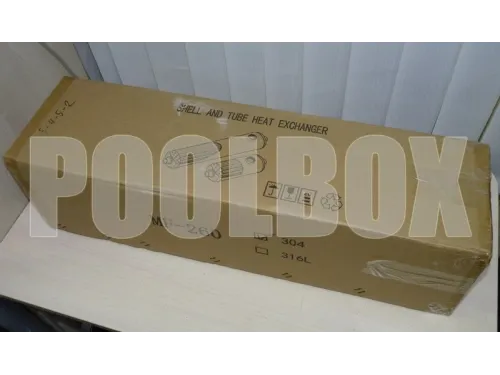 Теплообменник (75 kw) (вертик) МР МF260 AISI-304 (цвет корп.черн.) 02007009003