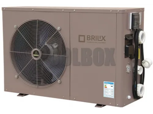 Тепловой насос 3.8-17 кВт BRILIX inverBOOST XHPFD160 E инверторный (до 75 м.куб., подогрев/охлаждение)