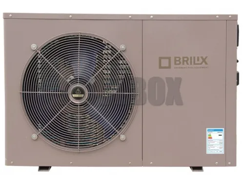 Тепловой насос 3.8-17 кВт BRILIX inverBOOST XHPFD160 E инверторный (до 75 м.куб., подогрев/охлаждение)