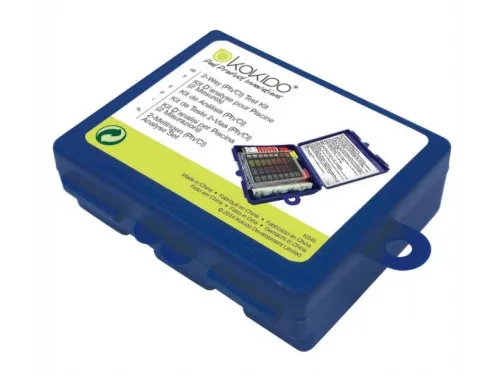 Тестер Kokido K045CBX24 (20cc Phenol + 20pcs DPD) двухкомпонентный, измерение параметров воды