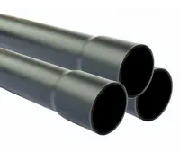 Труба д. 63 мм. (4.7 мм., PN 16, L-3) клеевая раструбная ПВХ Aquaviva 16 атм. толстостенная (цена за 1 шт.)
