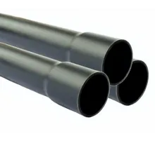 Труба д. 50 мм. (3.7 мм., PN 16, L-3) клеевая раструбная ПВХ Aquaviva 16 атм. толстостенная (цена за 1 шт.)