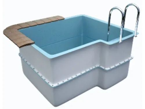 Композитная купель Тенсберг 2,10*1,89*1,20 м., Франмер