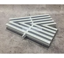 Угловой элемент 45 гр. для переливной решетки 22/34 мм.