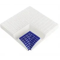 Угловой (внутренний) элемент с поручнем SertekPool 12х12 см. кобальт