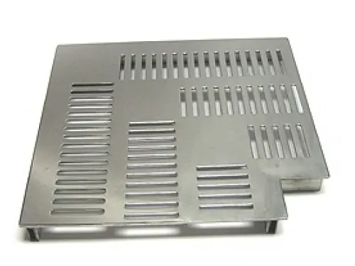 Угловой элемент АТ 12.03 (ш. 245 мм., 90 гр.) для перфорированной решетки из нерж. стали AISI-304/316