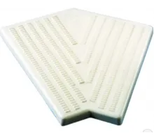 Угол 45гр. с голубым отливом для переливной решетки (250мм Н34) Kripsol RS 251.C