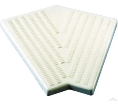 Угол 45гр. с голубым отливом для переливной решетки (200мм Н34) Kripsol RS 201.С