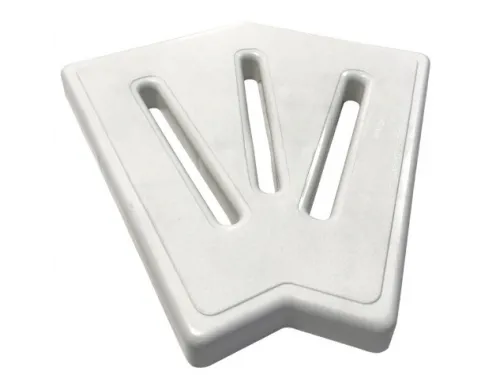 Угол 45гр. для переливной решетки (195 мм. H25мм.) Aquaviva