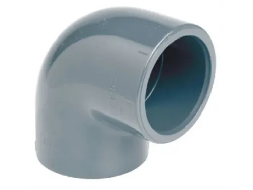 Отвод (угольник) д. 90 мм. клеевое ПВХ 90° Effast