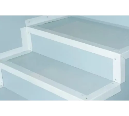 Уголок крепежный ПВХ/металл LOGICPOOL 0,03x0,05x2 м. наружный