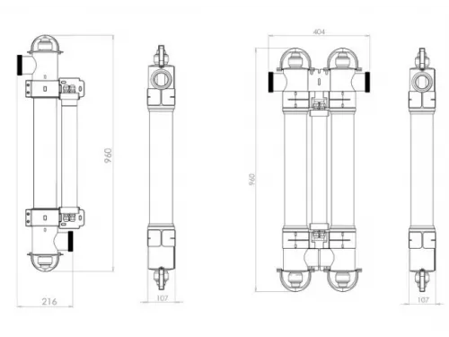 Ультрафиолетовая установка (110 Вт) Elecro Steriliser UV-C E-PP-110