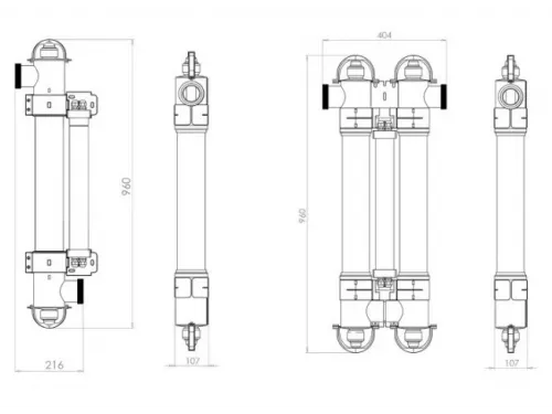 Ультрафиолетовая установка (55 Вт) Elecro Steriliser UV-C E-PP-55