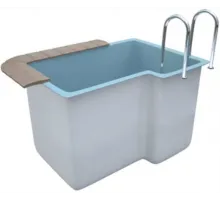 Композитная купель Ульвик 1,90*1,40*1,30 м., Франмер