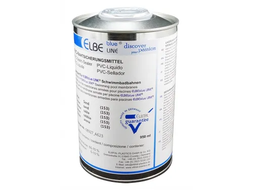 Уплотнитель швов голубой (light blue 687) 1л Elbtal Plastics