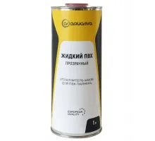 Уплотнитель швов (жидкий ПВХ) прозрачный 1л. Aquaviva