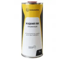 Уплотнитель швов (жидкий ПВХ) прозрачный 1л. Aquaviva