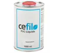 Уплотнитель швов (жидкий ПВХ) прозрачный 1л., Cefil