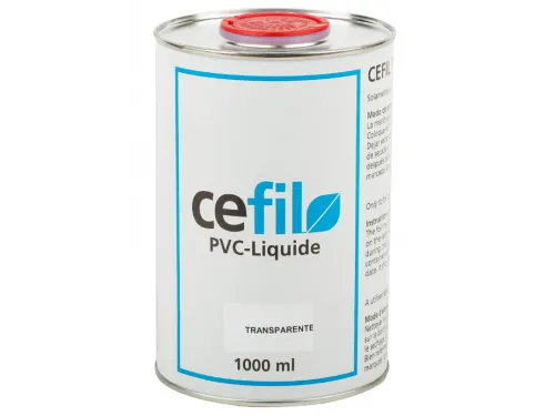 Уплотнитель швов (жидкий ПВХ) прозрачный 1л., Cefil
