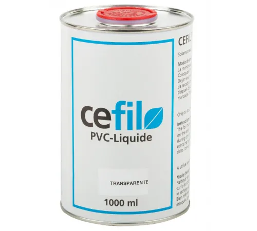 Уплотнитель швов (жидкий ПВХ) прозрачный 1л., Cefil