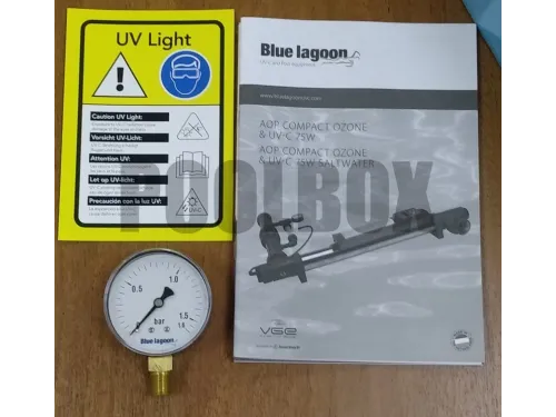 Ультрафиолетовая установка (75 Вт) с озонатором Blue Lagoon Ozone  UV-C 75000