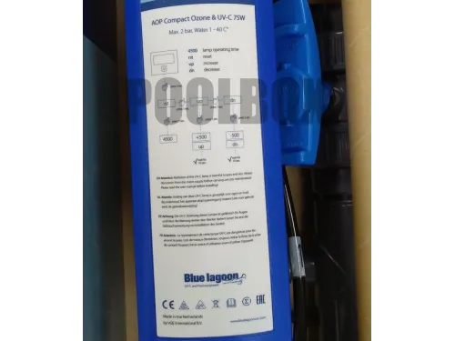 Ультрафиолетовая установка (75 Вт) с озонатором Blue Lagoon Ozone  UV-C 75000