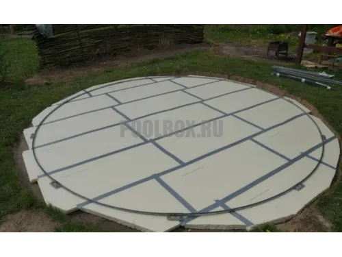 Каркасный бассейн Эсприт - Биг д. 3,60 х 1,35 м., Atlantic Pool (каркас/пленка/скиммер-пакет/фильтр/лестница)