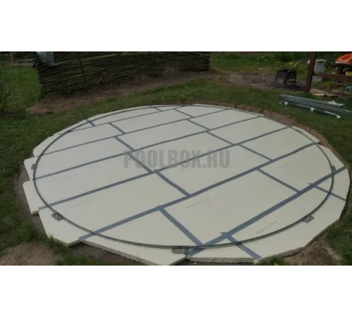 Каркасный бассейн Эсприт - Биг д. 5.50х 1,35 м., Atlantic Pool (каркас/пленка/скиммер-пакет/фильтр/лестница)