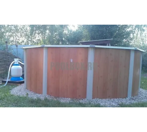 Каркасный бассейн Эсприт - Биг д. 4.60 х 1,35 м., Atlantic Pool (каркас/пленка/скиммер-пакет/фильтр/лестница)