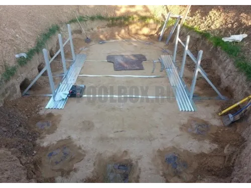 Каркасный бассейн Эсприт - Биг 10 х 5.5 х 1,35 м., Atlantic Pool (каркас/пленка/скиммер-пакет/фильтр/лестница)