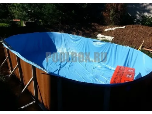 Каркасный бассейн Эсприт - Биг 10 х 5.5 х 1,35 м., Atlantic Pool (каркас/пленка/скиммер-пакет/фильтр/лестница)